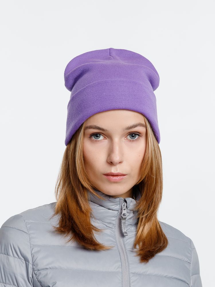 Шапка Urban Flow, фиолетовая (Изображение 4)