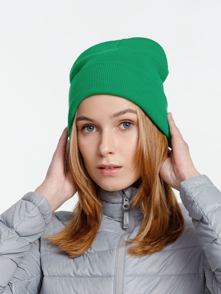 Шапка Urban Flow, зеленая (Изображение 5)