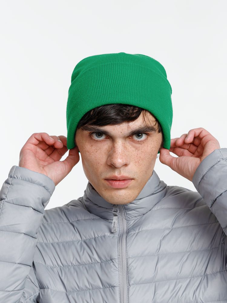 Шапка Urban Flow, зеленая (Изображение 7)