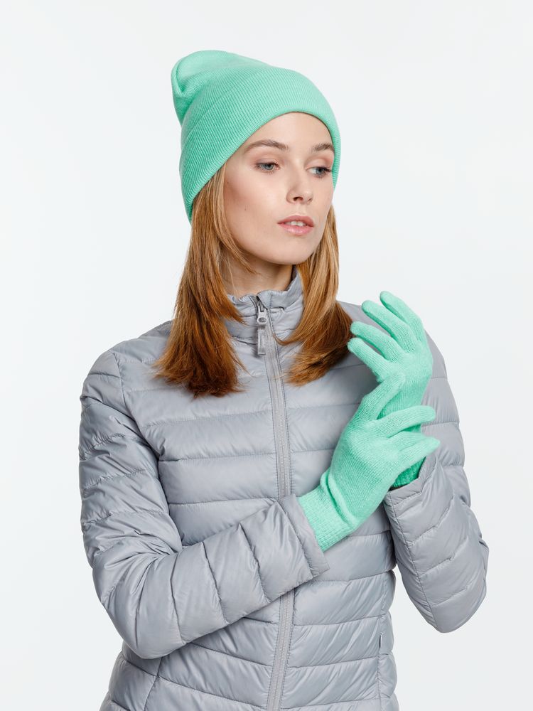 Шапка Urban Flow, зеленая (мятная) (Изображение 7)