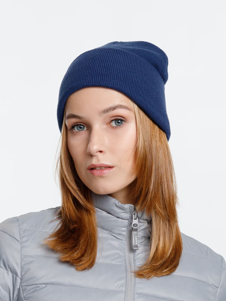 Шапка Urban Flow, темно-синий меланж (Изображение 5)