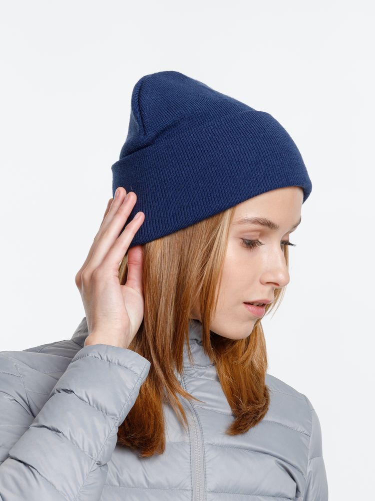 Шапка Urban Flow, темно-синий меланж (Изображение 6)