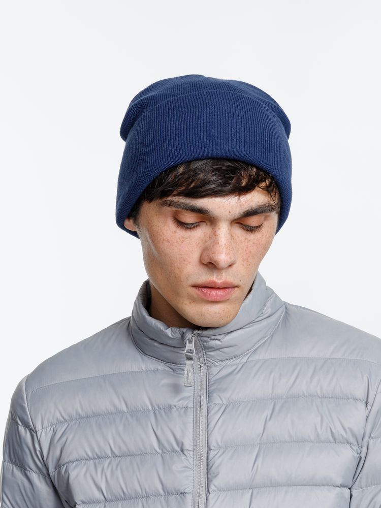 Шапка Urban Flow, темно-синий меланж (Изображение 7)