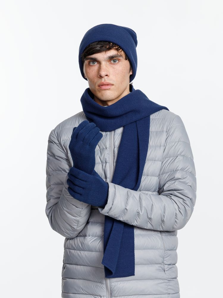 Шапка Urban Flow, темно-синий меланж (Изображение 11)