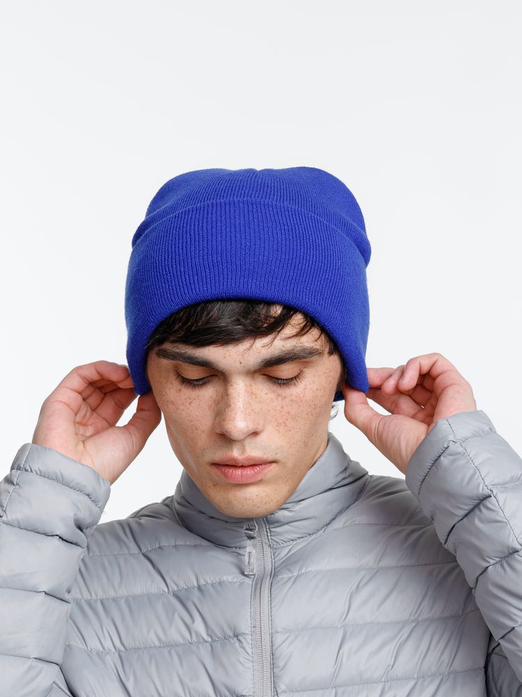 Шапка Urban Flow, ярко-синяя (Изображение 9)