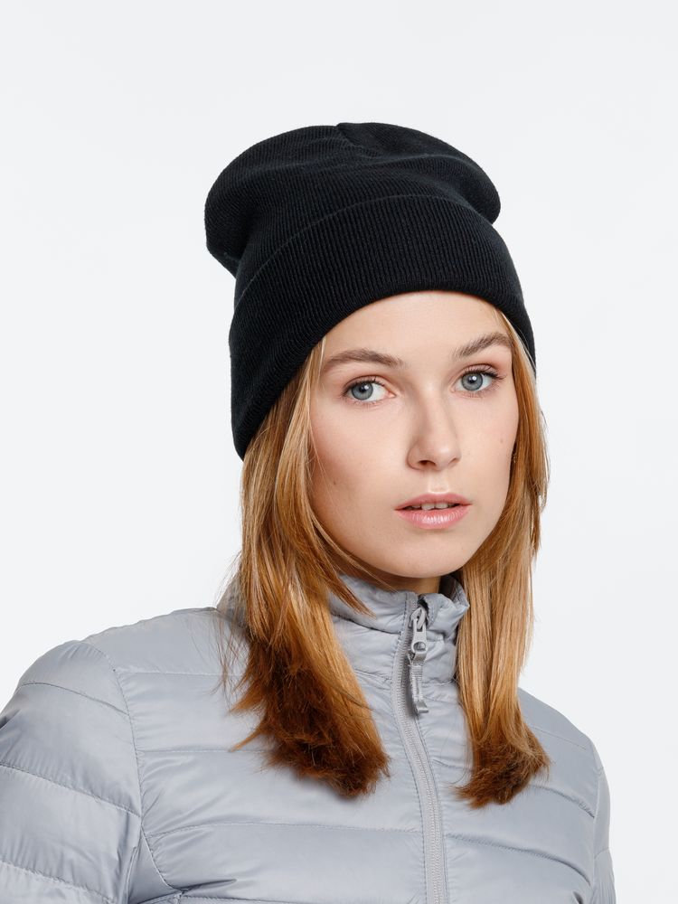 Шапка Urban Flow, черная (Изображение 5)