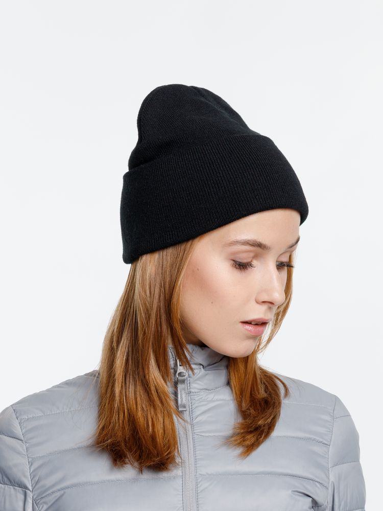 Шапка Urban Flow, черная (Изображение 7)