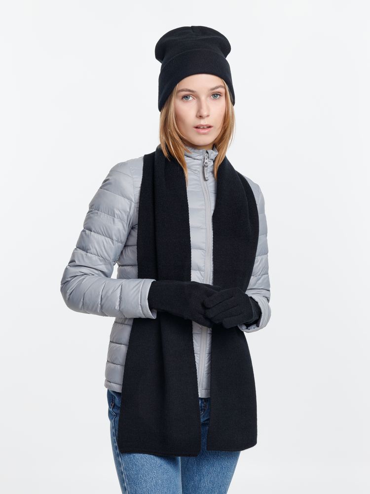 Шапка Urban Flow, черная (Изображение 10)