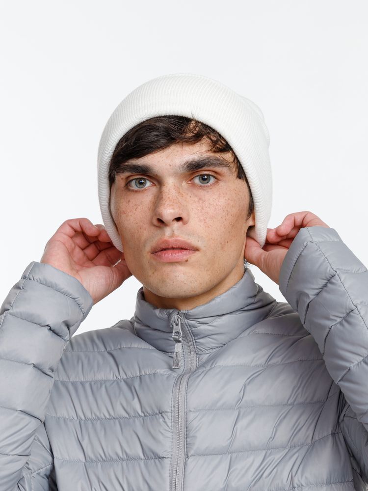 Шапка Urban Flow, молочно-белая (Изображение 8)