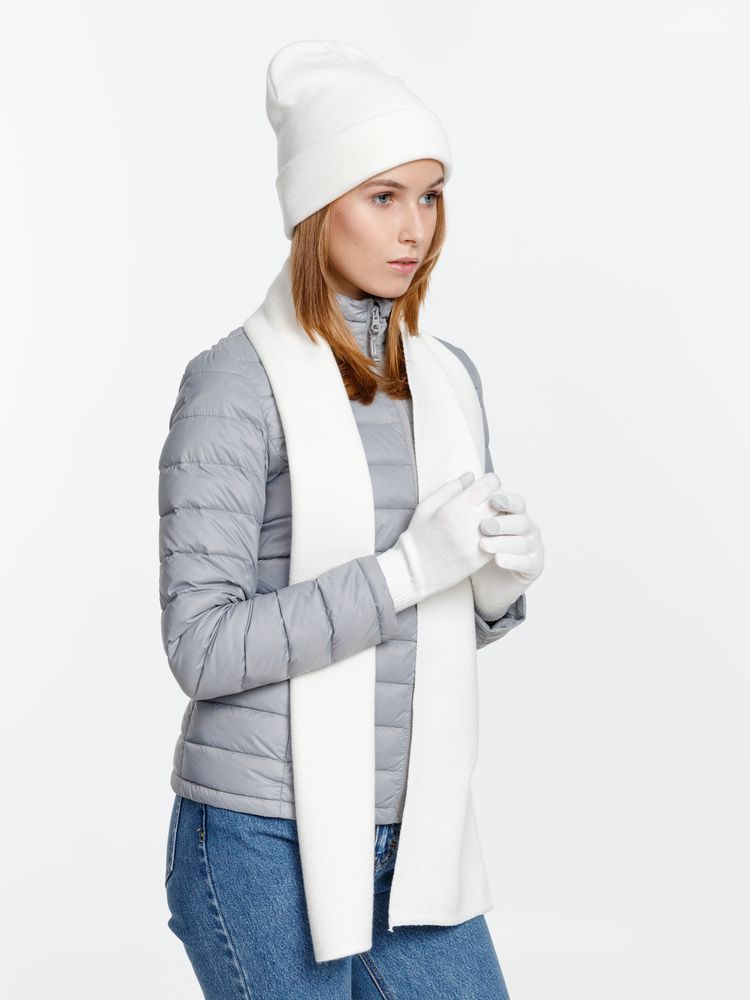 Шапка Urban Flow, молочно-белая (Изображение 10)