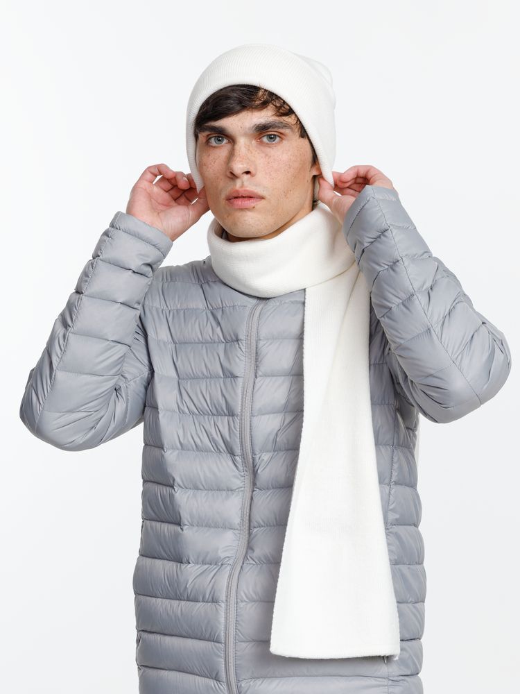 Шапка Urban Flow, молочно-белая (Изображение 11)