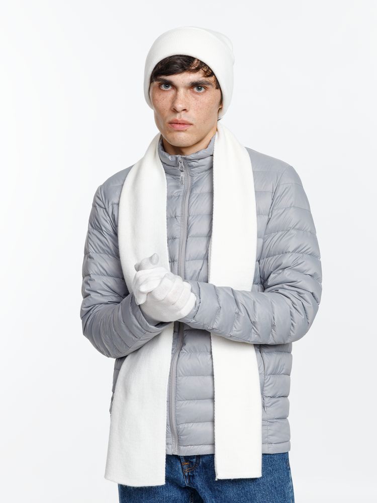 Шапка Urban Flow, молочно-белая (Изображение 12)