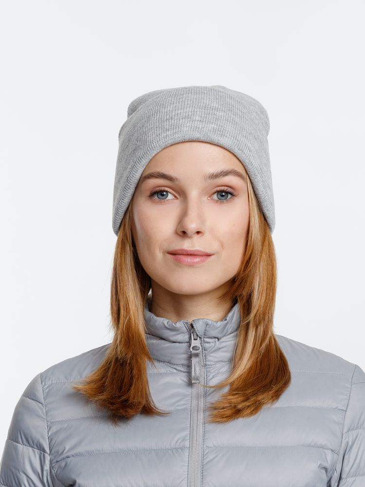 Шапка Urban Flow, светло-серый меланж (Изображение 4)