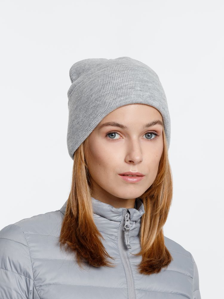 Шапка Urban Flow, светло-серый меланж (Изображение 5)