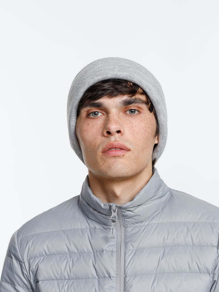 Шапка Urban Flow, светло-серый меланж (Изображение 9)