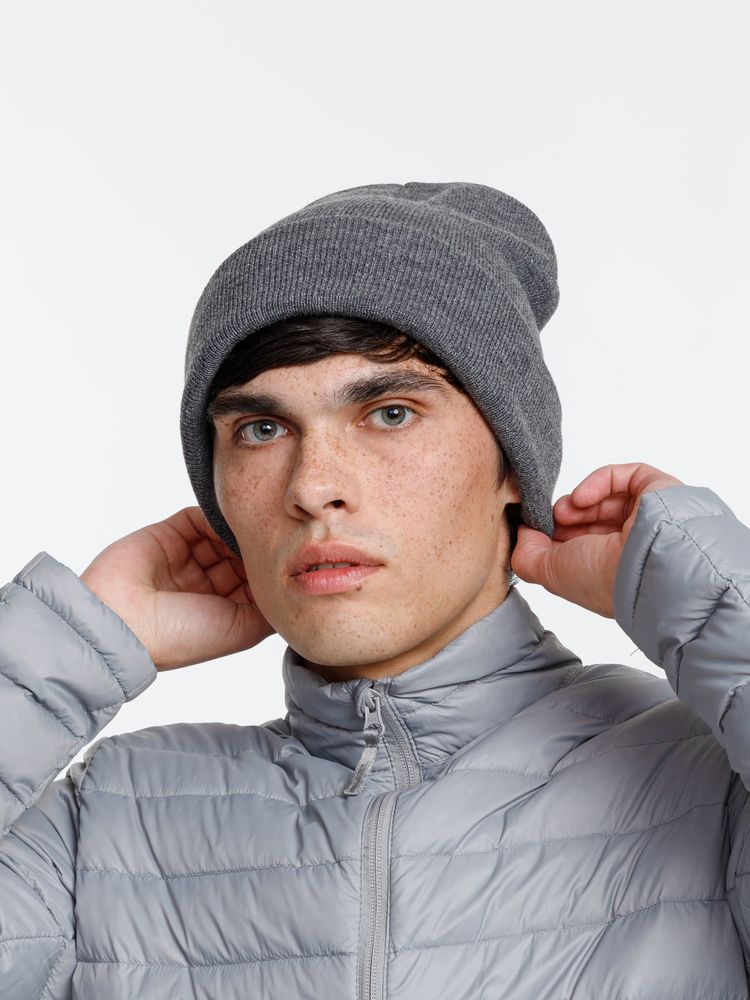 Шапка Urban Flow, темно-серый меланж (Изображение 6)