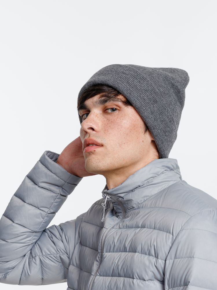 Шапка Urban Flow, темно-серый меланж (Изображение 7)