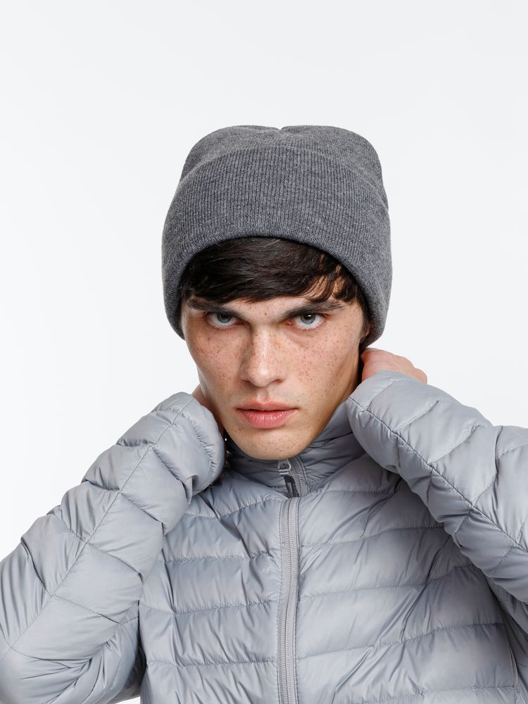 Шапка Urban Flow, темно-серый меланж (Изображение 8)