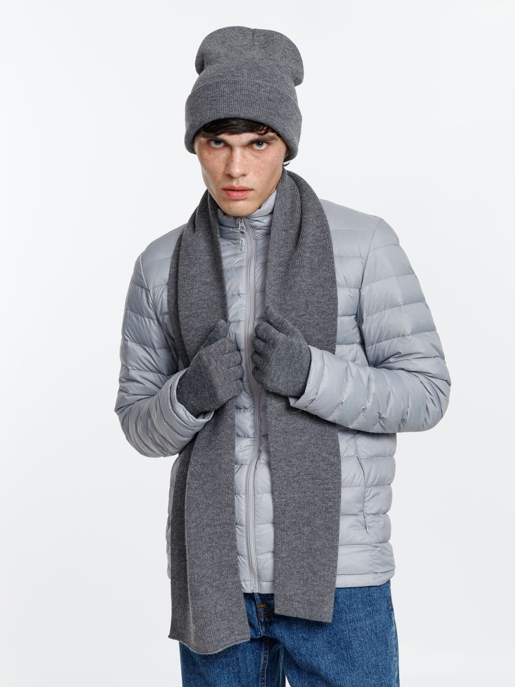 Шапка Urban Flow, темно-серый меланж (Изображение 10)