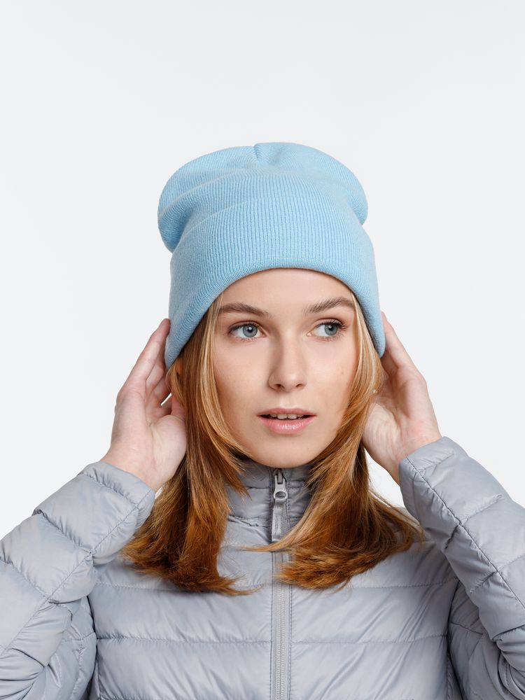 Шапка Urban Flow, голубой меланж (Изображение 4)
