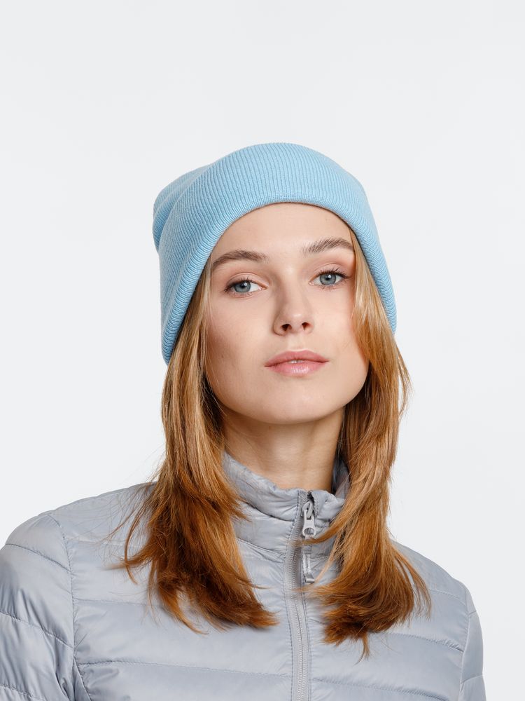 Шапка Urban Flow, голубой меланж (Изображение 6)