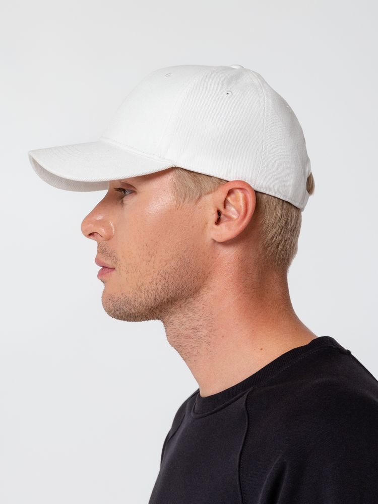 Бейсболка Hillside, белая (Изображение 6)