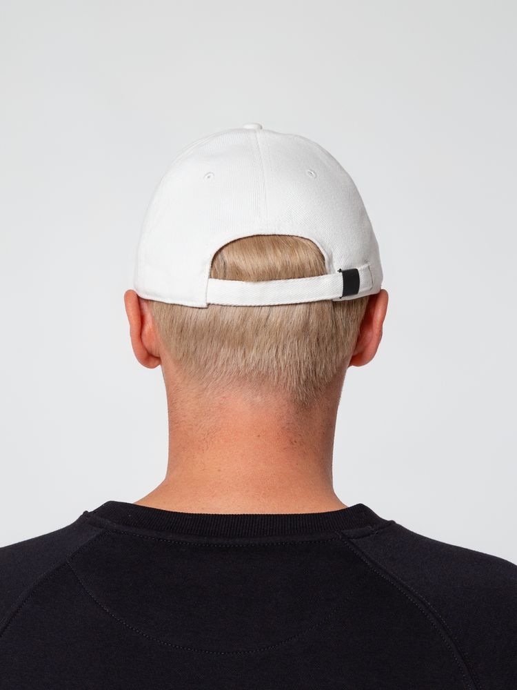 Бейсболка Hillside, белая (Изображение 7)
