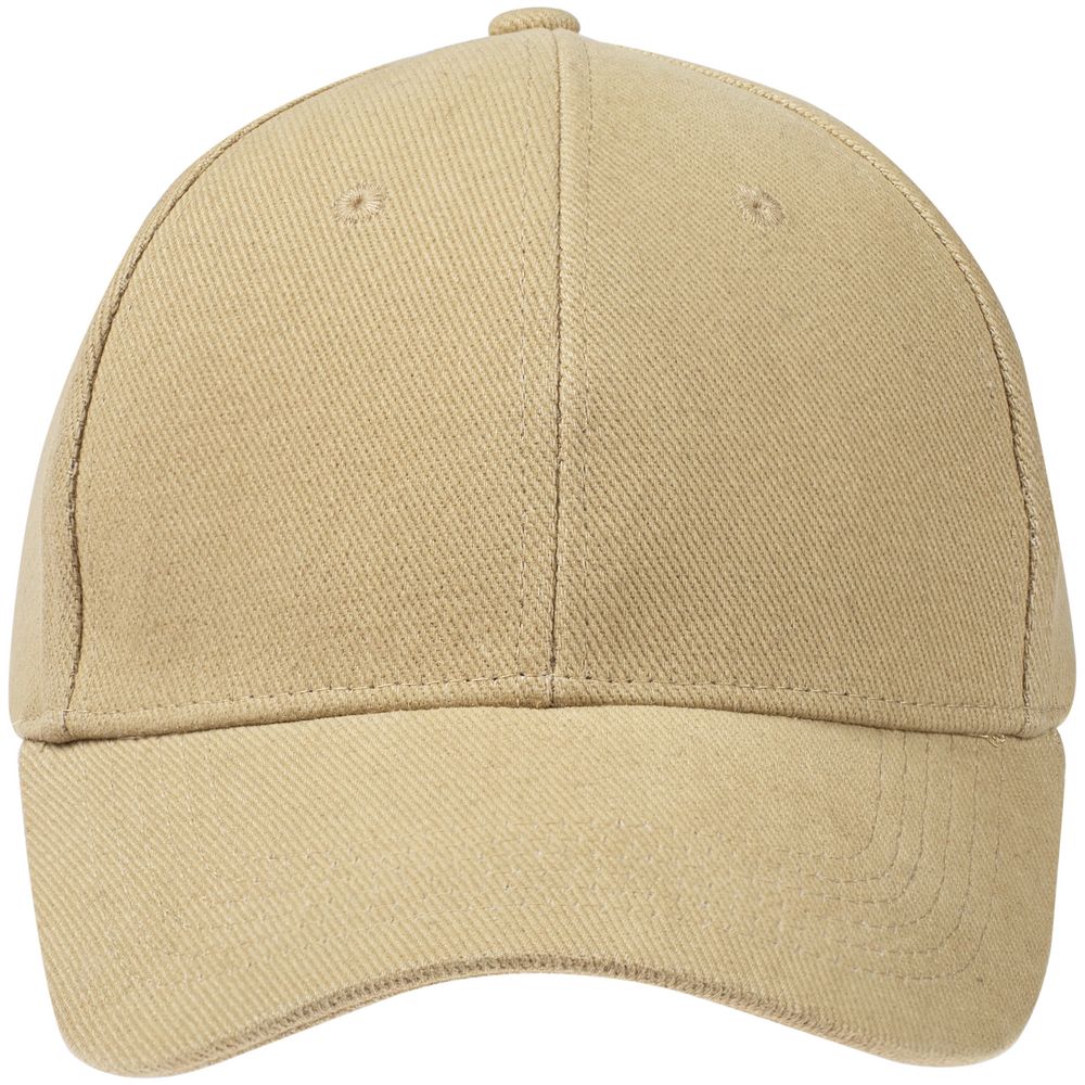 Бейсболка Hillside, бежевая (Изображение 3)