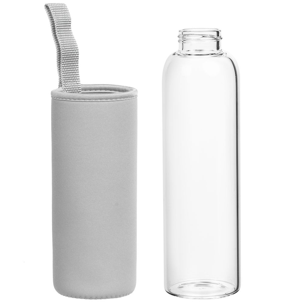 Бутылка для воды Sleeve Ace, серая (Изображение 3)