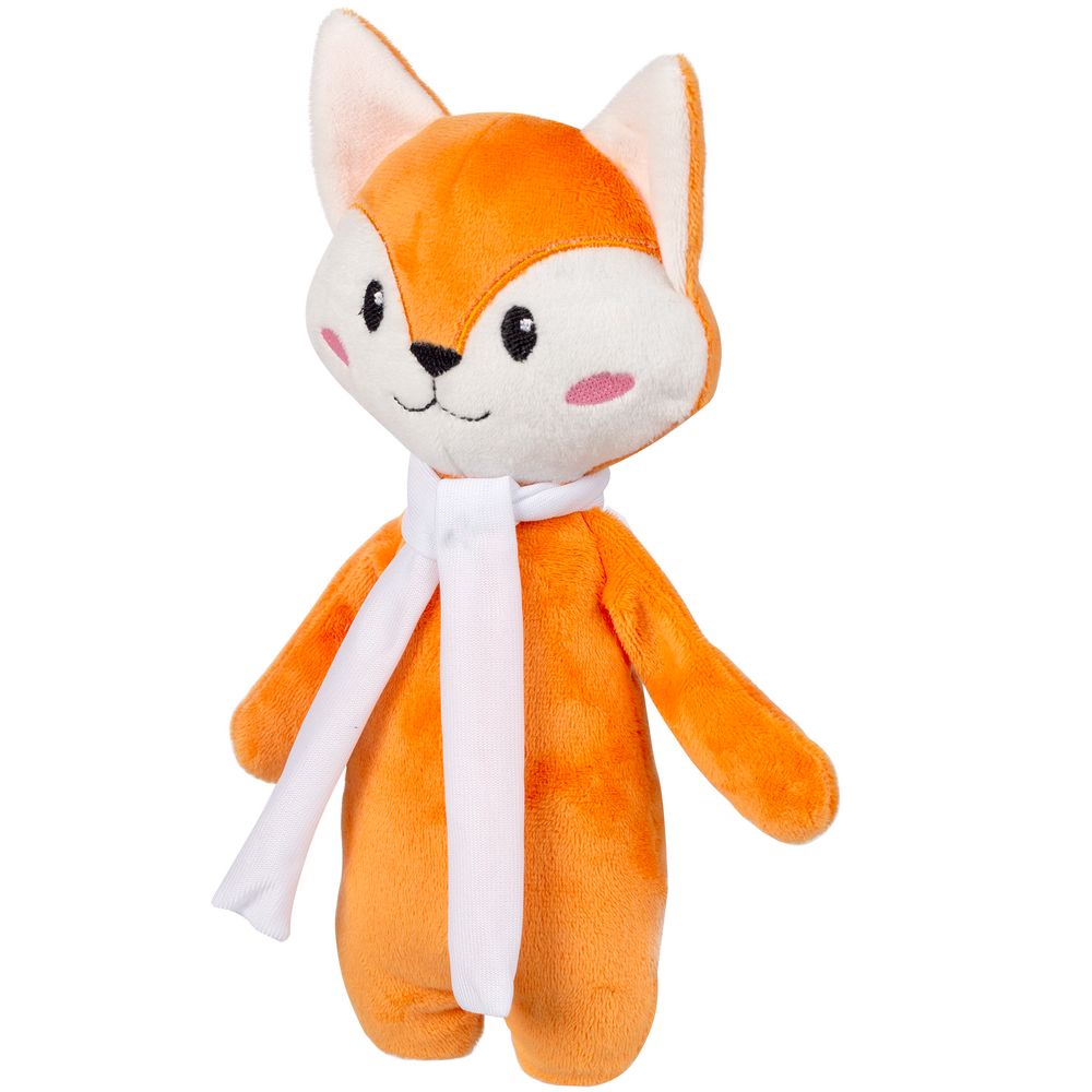 Мягкая игрушка Beastie Toys, лисенок с белым шарфом (Изображение 2)