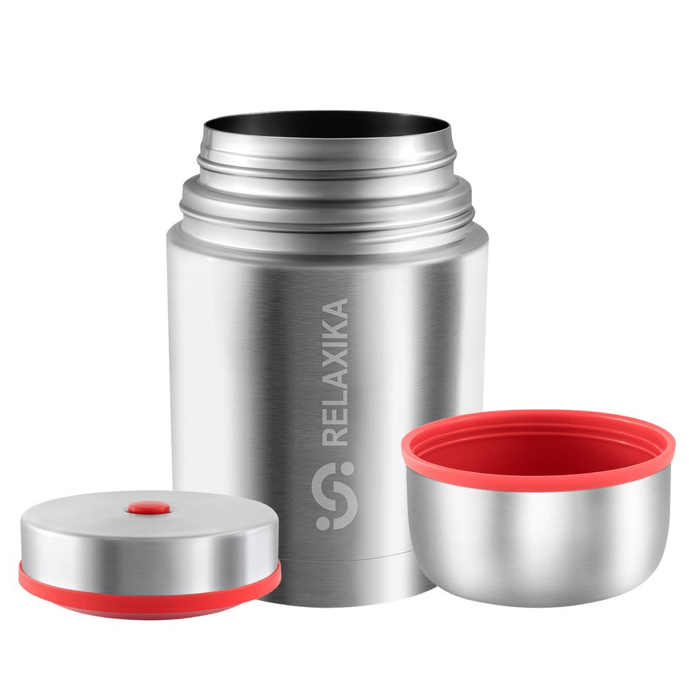 Термос для еды Relaxika 700, стальной (Изображение 4)