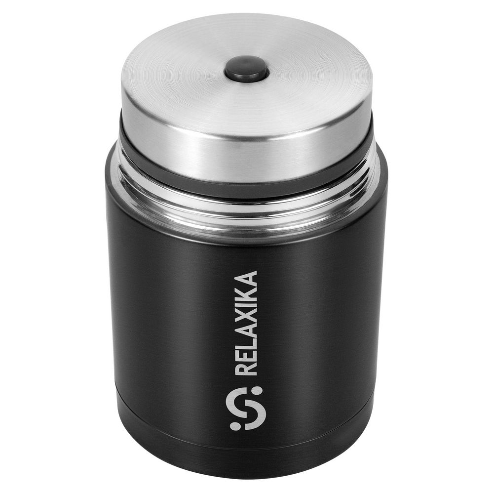 Термос для еды Relaxika 700, черный (Изображение 3)