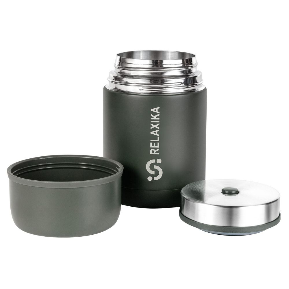Термос для еды Relaxika 700, хаки (Изображение 5)