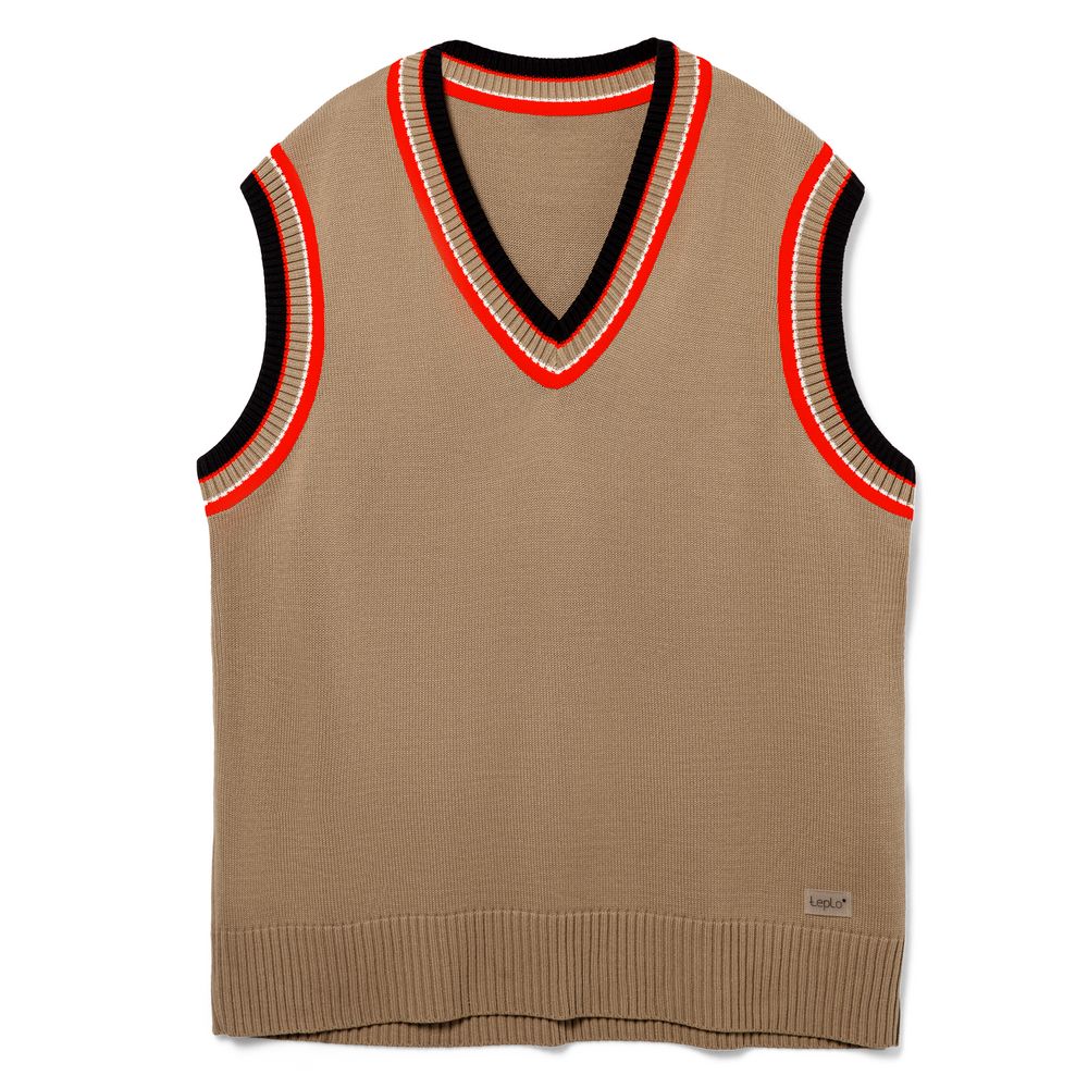 Жилет оверсайз унисекс Cornell в сумке, бежевый, размер S/M (Изображение 1)