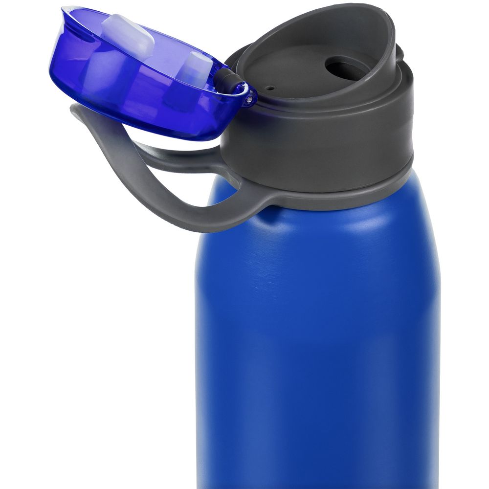 Бутылка для воды Billy Gym, матовая синяя (Изображение 3)