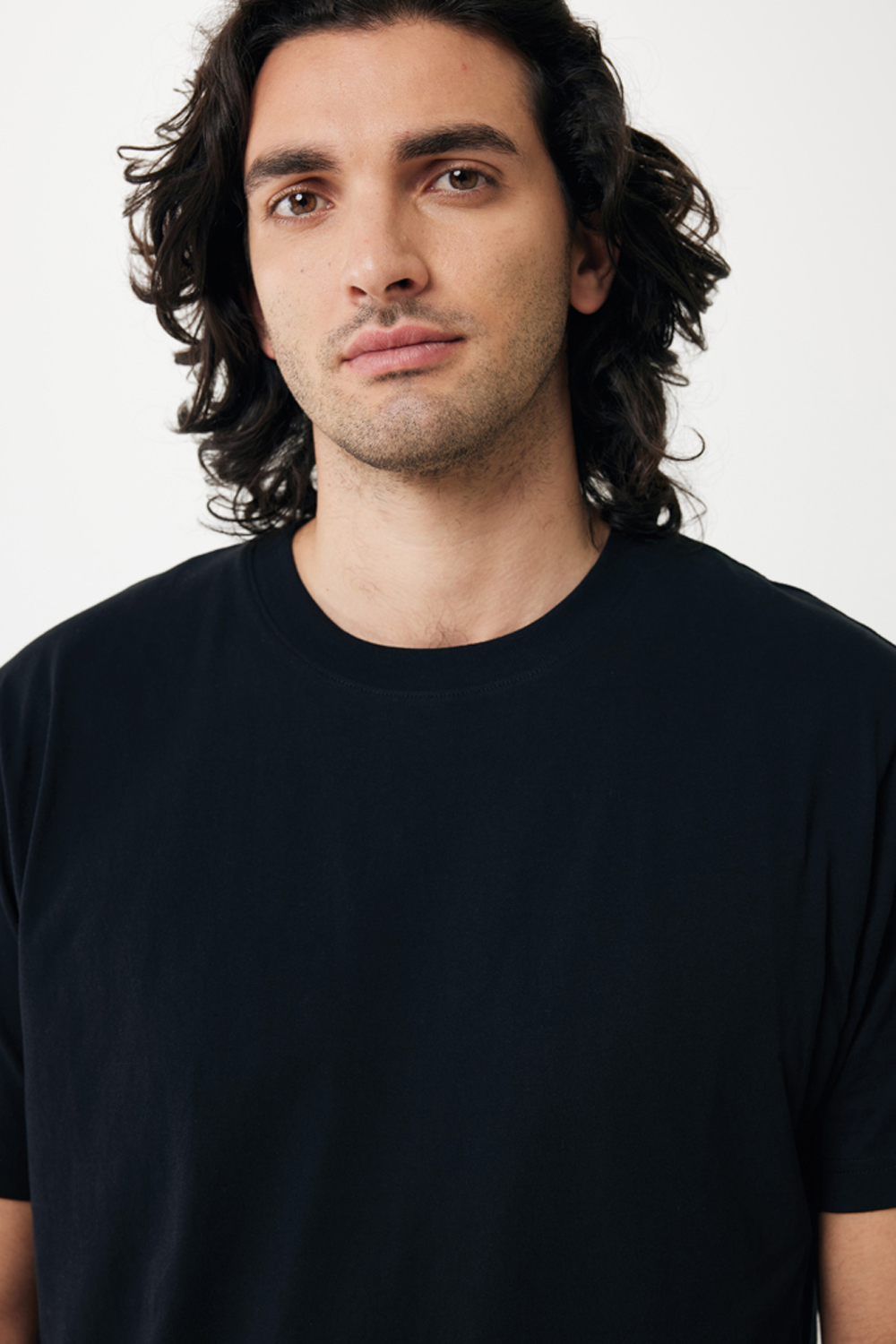 Футболка Iqoniq Kakadu из переработанного хлопка, свободный крой, унисекс, 180 г/м² (Изображение 7)