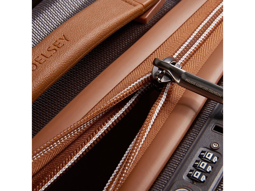 Чемодан 4-х колесный DELSEY, CHATELET AIR 2.0, 69,5л, коричневый (Изображение 4)