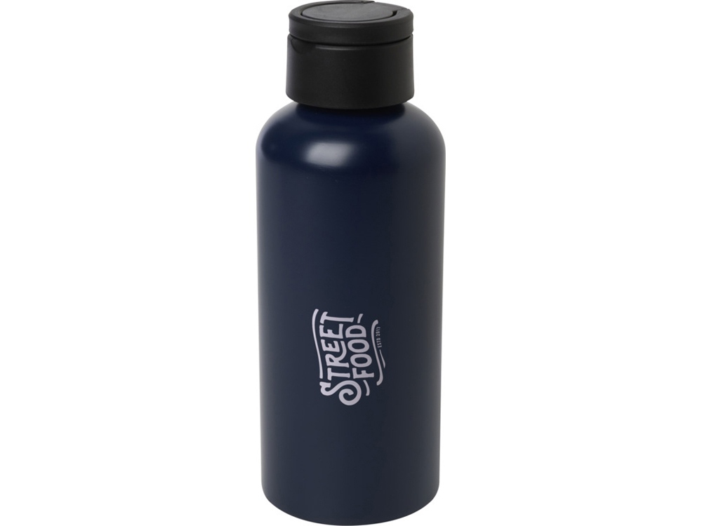 Trinity бутылка для воды из переработанного алюминия, сертифицированного согласно RCS, объемом 600 мл, с крышкой из переработ (Изображение 8)