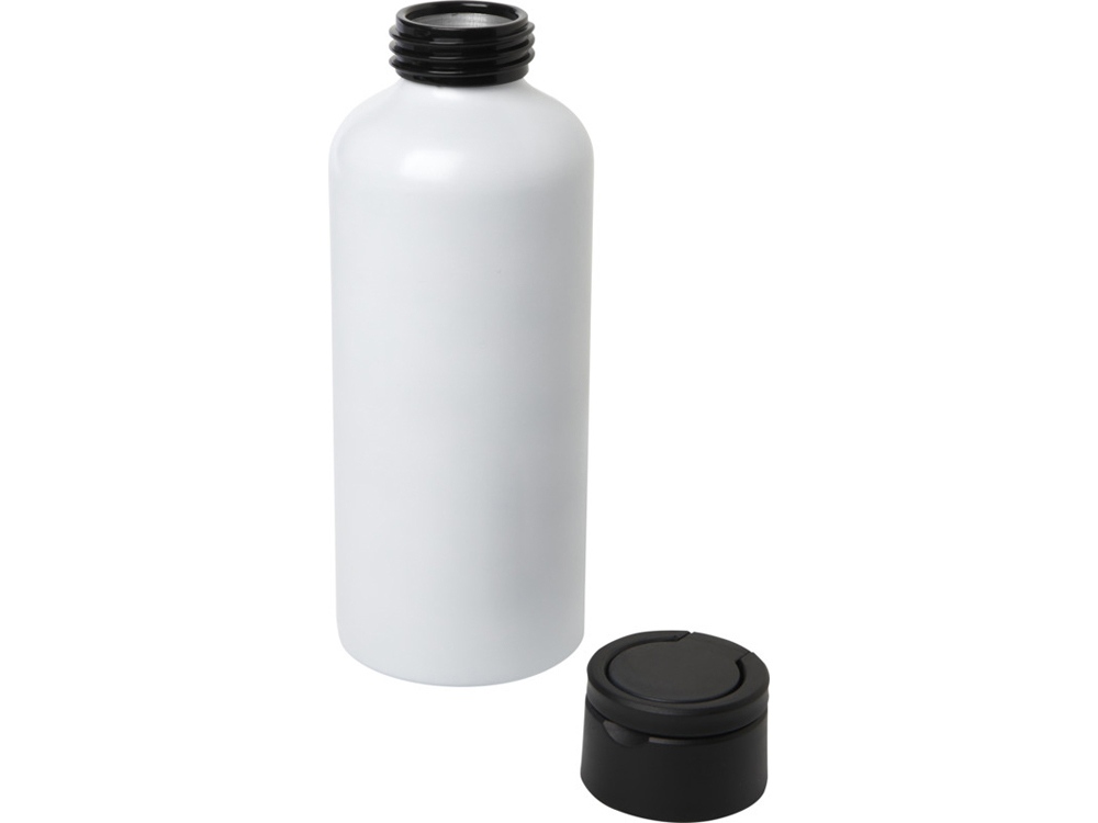 Бутылка для воды Trinity из переработанного алюминия (белый)  (Изображение 4)