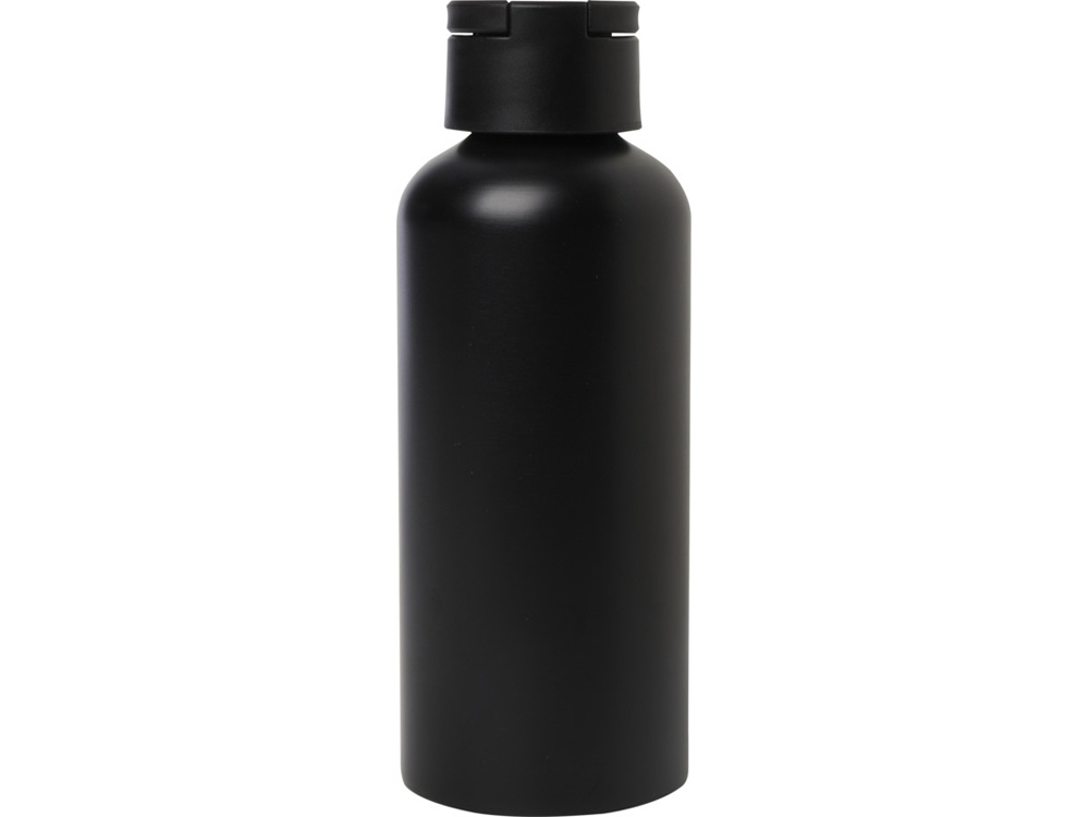 Бутылка для воды Trinity из переработанного алюминия (черный)  (Изображение 3)