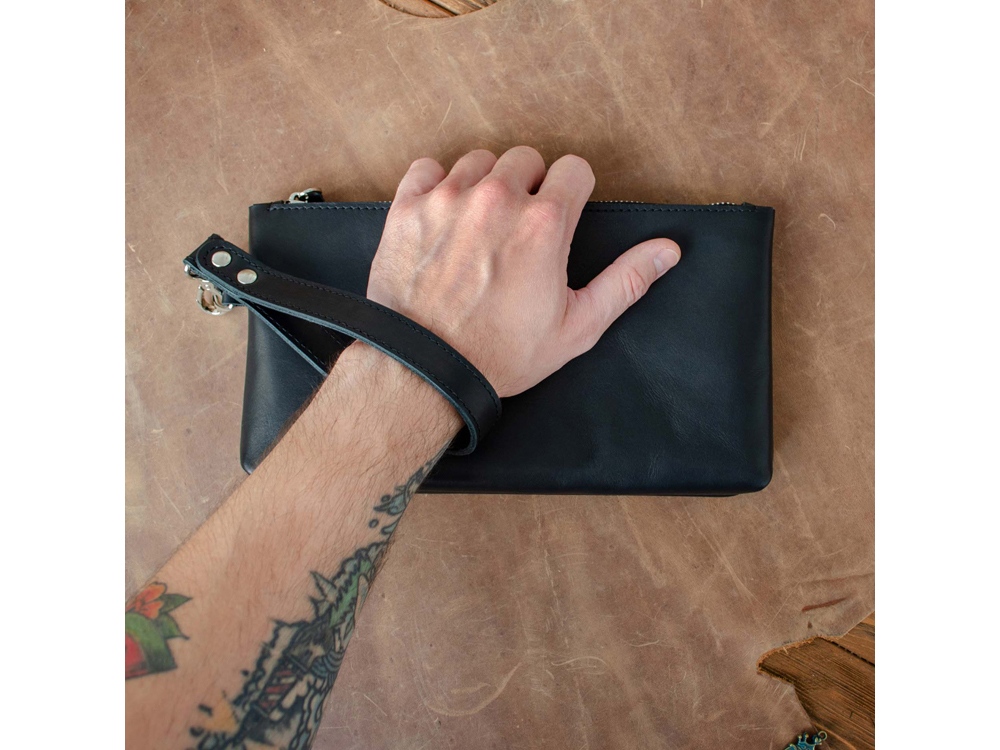 Барсетка кожаная (Изображение 11)