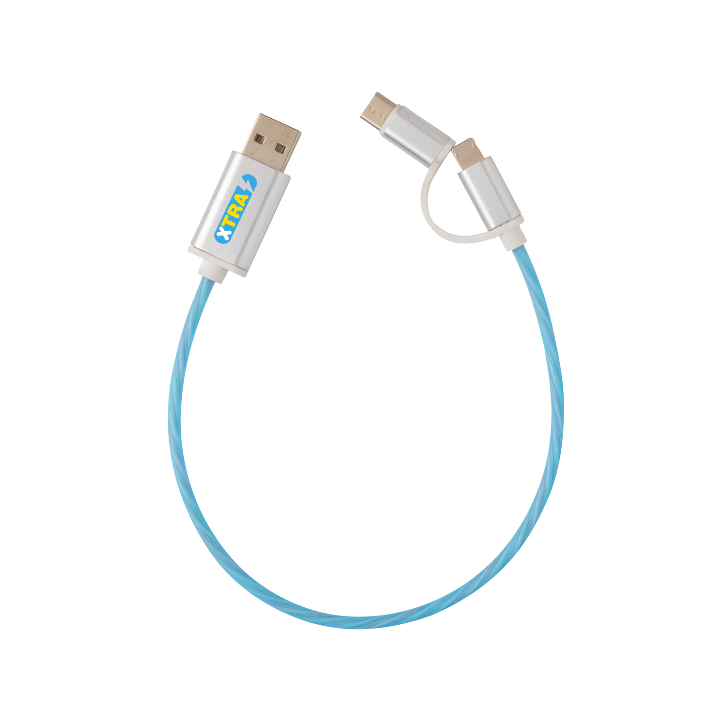 Кабель 3 в 1 со светодиодной подсветкой (Изображение 5)