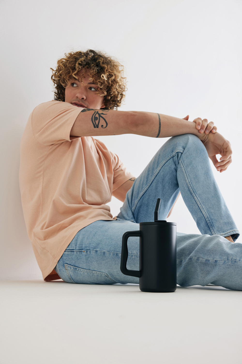 Термокружка Cube из переработанной стали RCS, 800 мл (Изображение 15)