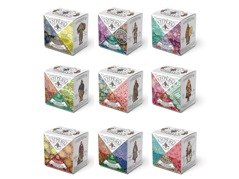 Подарочный набор c чаем Сокровища Севера в деревянной шкатулке (Изображение 4)