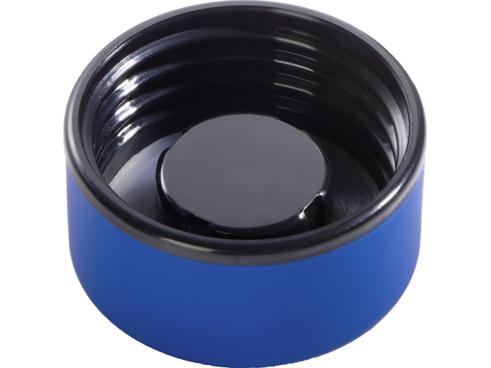 Вакуумный термос Scout, soft-touch, 235 мл, тубус (синий)  (Изображение 5)