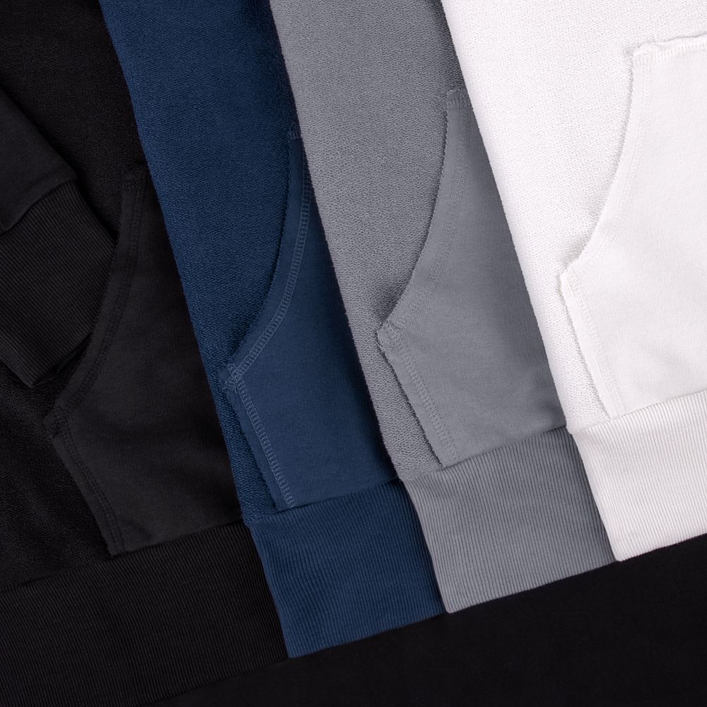 Свитшот оверсайз унисекс Vozduh, темно-синий, размер XS/S (Изображение 7)