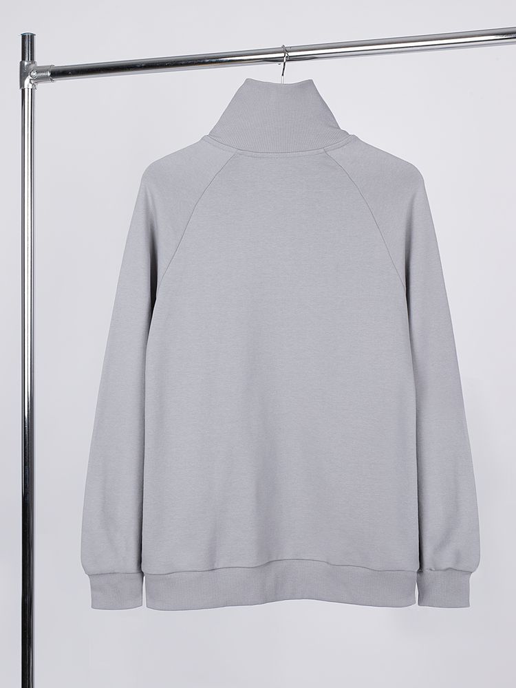 Толстовка унисекс Neofit, светло-серая, размер XS/S (Изображение 2)