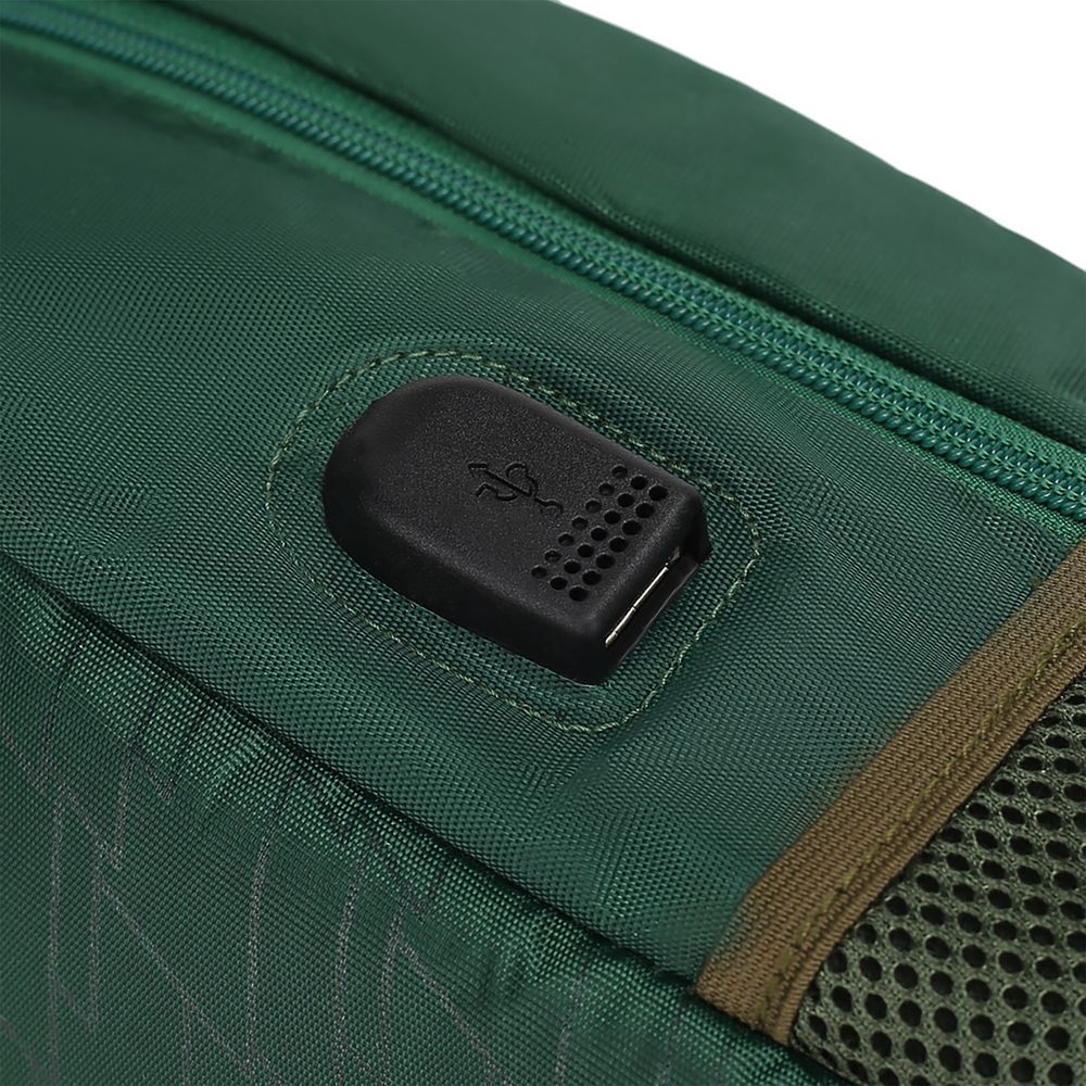 Рюкзак для ноутбука B115, зеленый (Изображение 9)