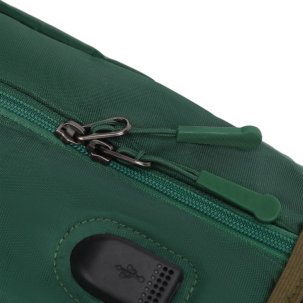 Рюкзак для ноутбука B115, зеленый (Изображение 10)