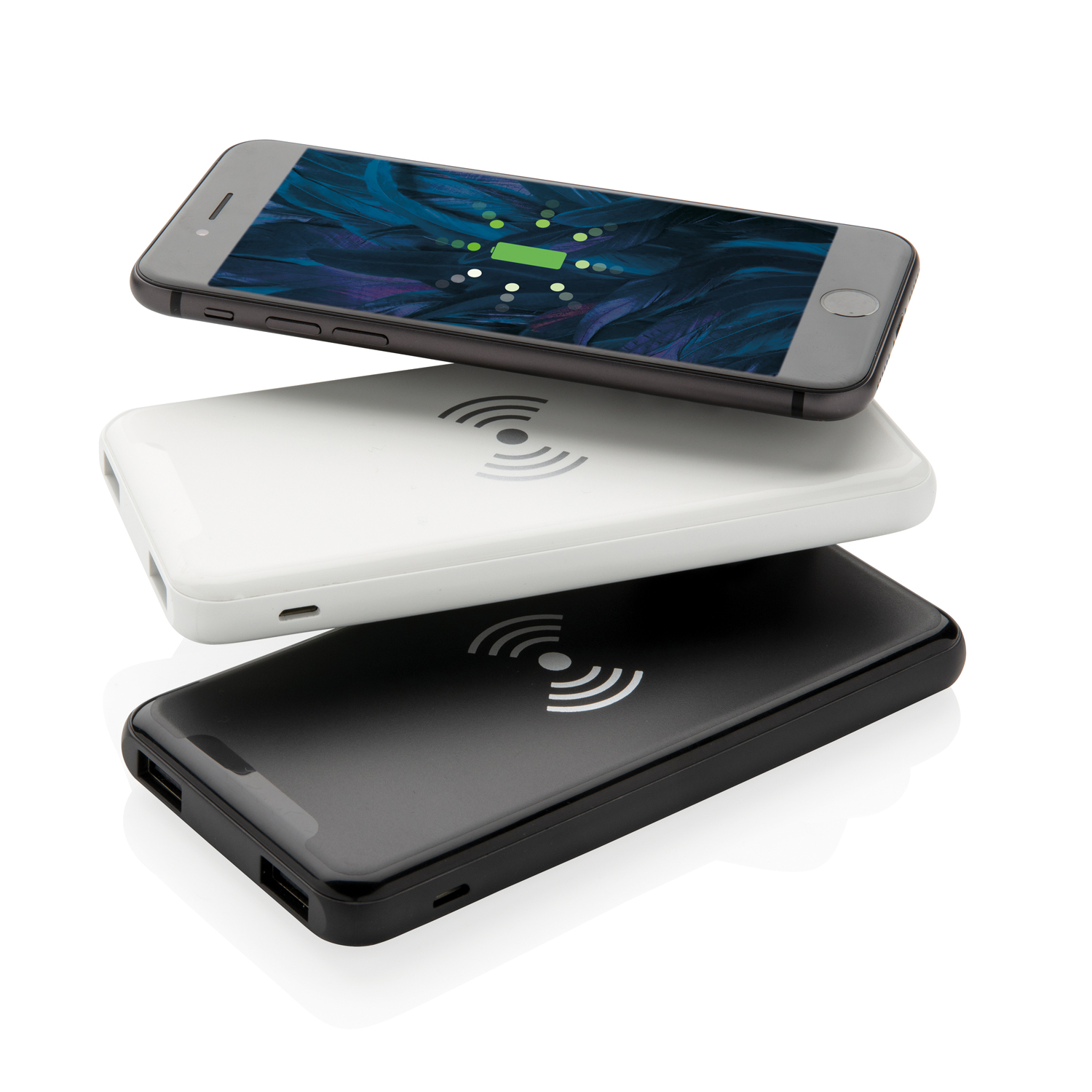 Ультратонкий беспроводной внешний аккумулятор на 4 000 мАч (Изображение 4)